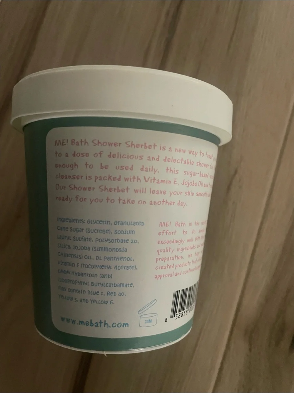 Summer Rain Shower Sherbet Exfoliating Sugar Scrub